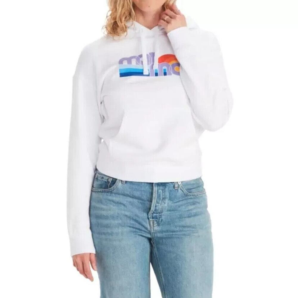 Marmot Womens Size Small White Coastal Pullover Hoodie NWT